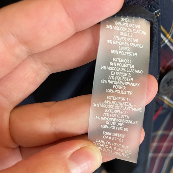 Plaid Blazer Tommy Hilfiger - Picture 8 of 9